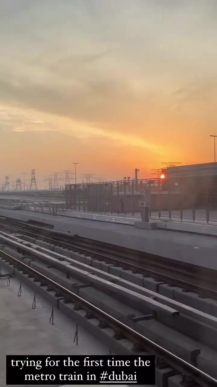 metroul din Dubai Iulia Vântur