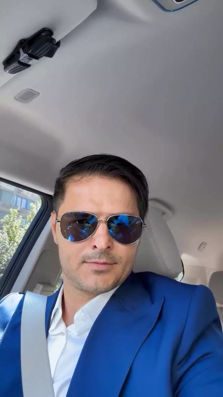 Liviu Vârciu, în ziua cununiei civile cu Anda Călin