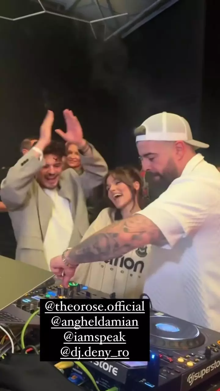 Anghel Damian, Theo Rose și Speak la aniversarea de 44 de ani a lui Codin Maticiuc (1)