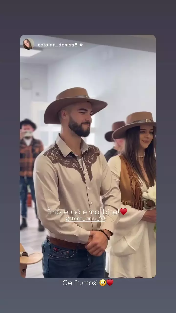 Iancu Sterp și iubita lui, Denisa Coțolan, s-au căsătorit civil (7)