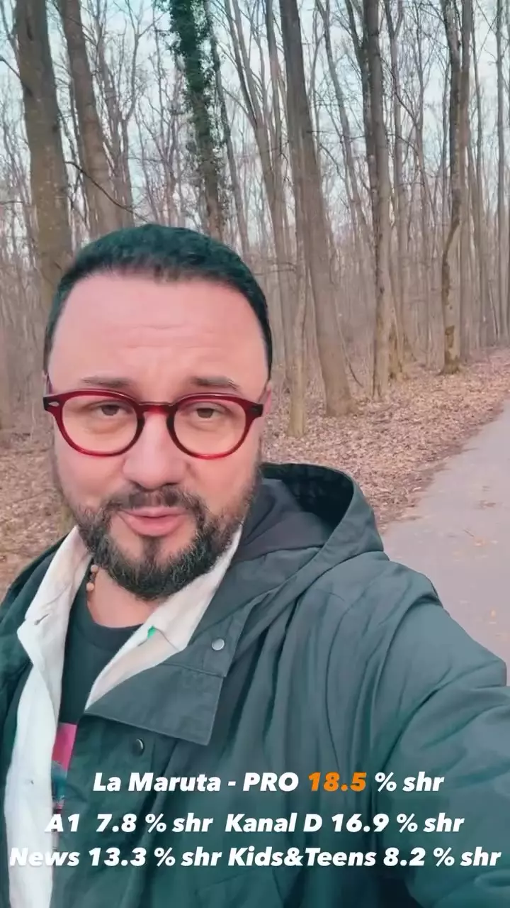 Cătălin Măruță, prima reacție după ce s-a scris că ar urma să fie dat afară de la Pro TV din cauza audiențelor emisiunii „La Măruță” (3)
