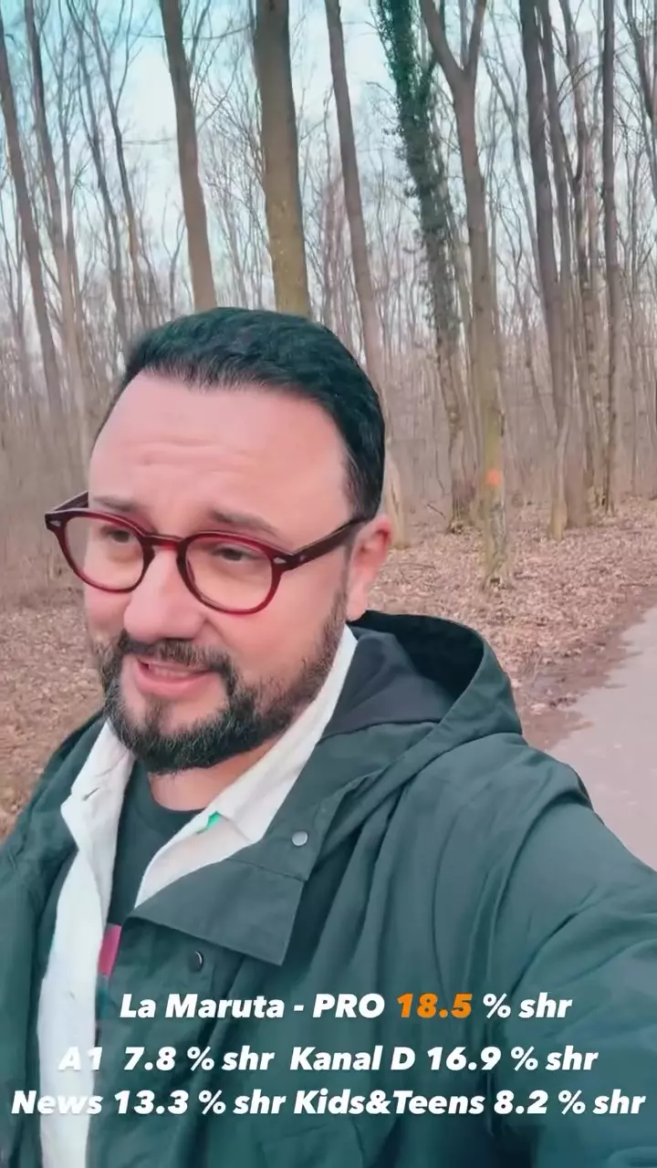 Cătălin Măruță, prima reacție după ce s-a scris că ar urma să fie dat afară de la Pro TV din cauza audiențelor emisiunii „La Măruță” (4)