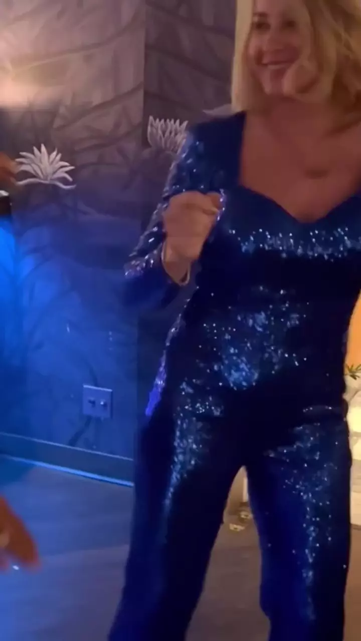 Nadia Comăneci la after party Globurile de Aur 2025 (1)