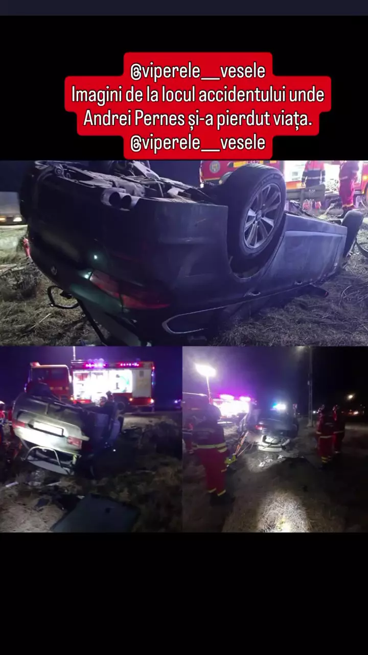 Andrei Perneș de la Mireasa a murit într-un accident rutier