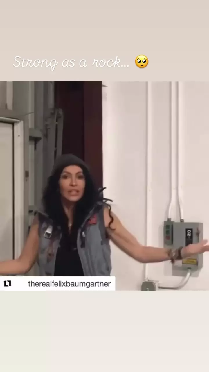 Mihaela Rădulescu video Felix Baumgartner hangar (3)