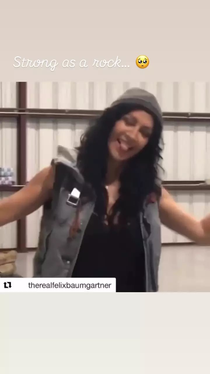 Mihaela Rădulescu video Felix Baumgartner hangar (6)