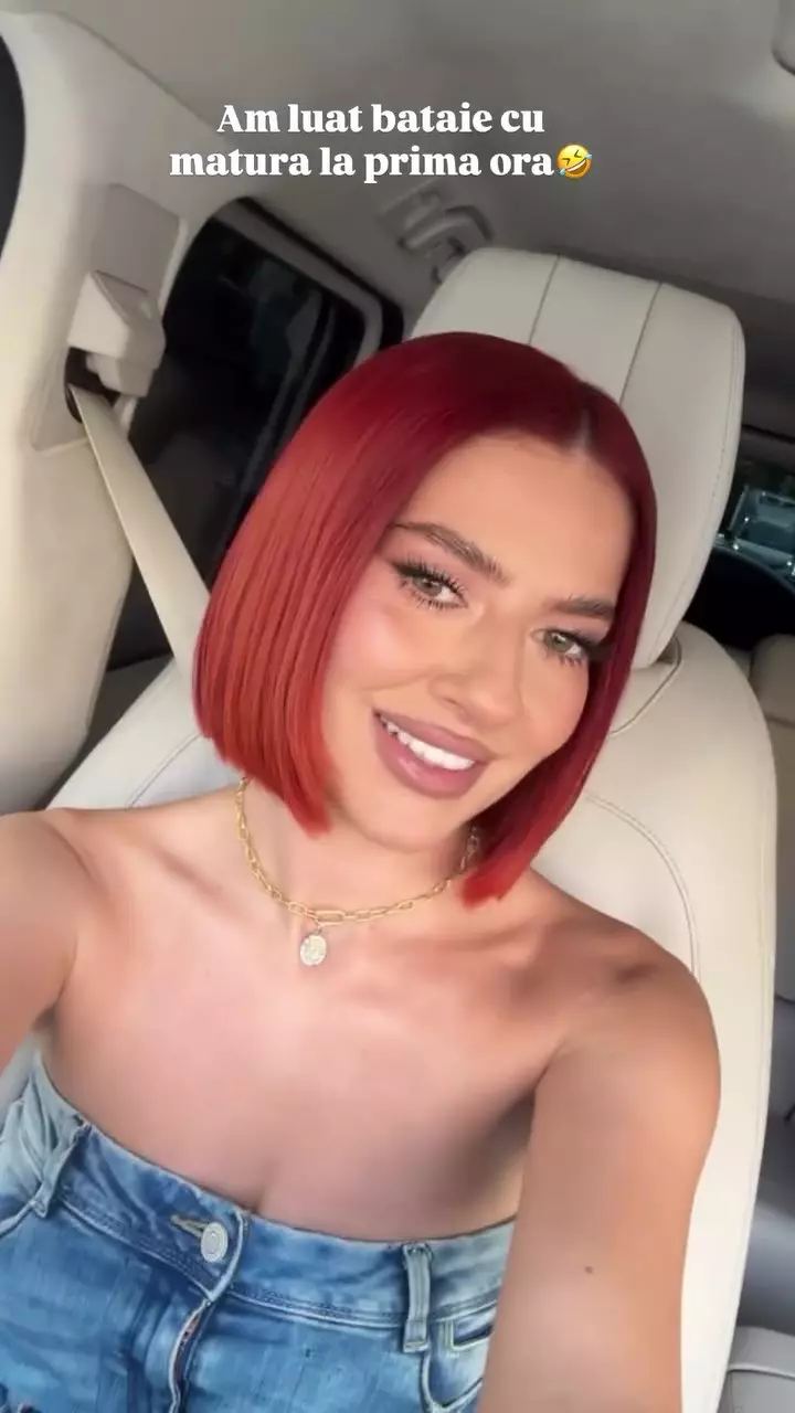 Lidia Buble, bătută cu mătura în plină stradă de o bătrânică (2)