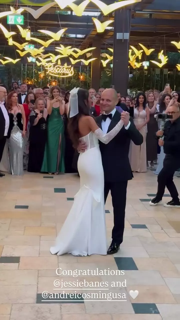Andrei Cosmin Gușă și Jessie Baneș la nunta lor (3)