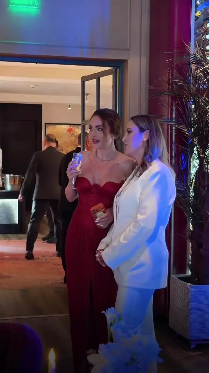 Corina Caciuc, la botezul fiului cel mic (2)