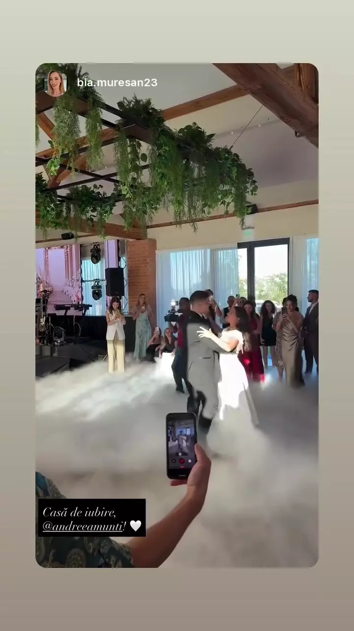 Andreea Munteanu și Emanuel Roșca dansul mirilor (2)