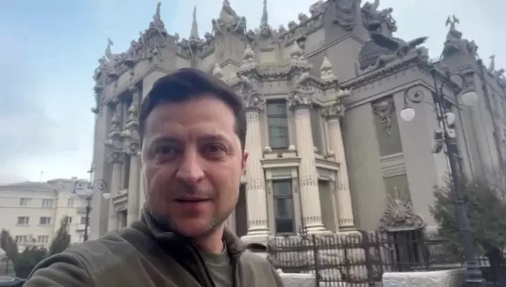 Ukrainian President Volodymyr Zelenskiyy