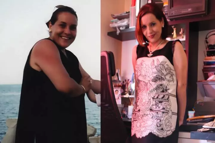 irina reisler inainte dupa slabit