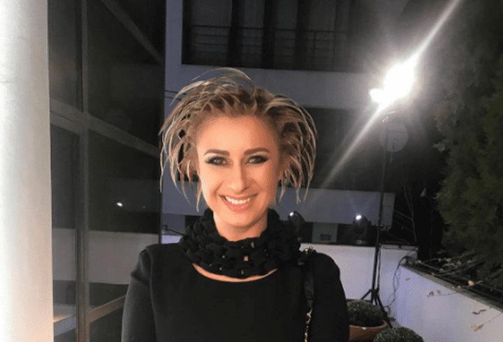 Raluca Bădulescu a petrecut o seară ca în filme