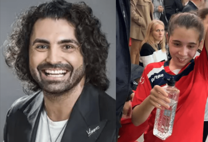 Ibrahim, fostul soț al Ralucăi Pastramă, s-a dus acasă la Pepe și le-a adus flori fiicelor lui, de Mărțișor: "În vizită la prințesele mele"