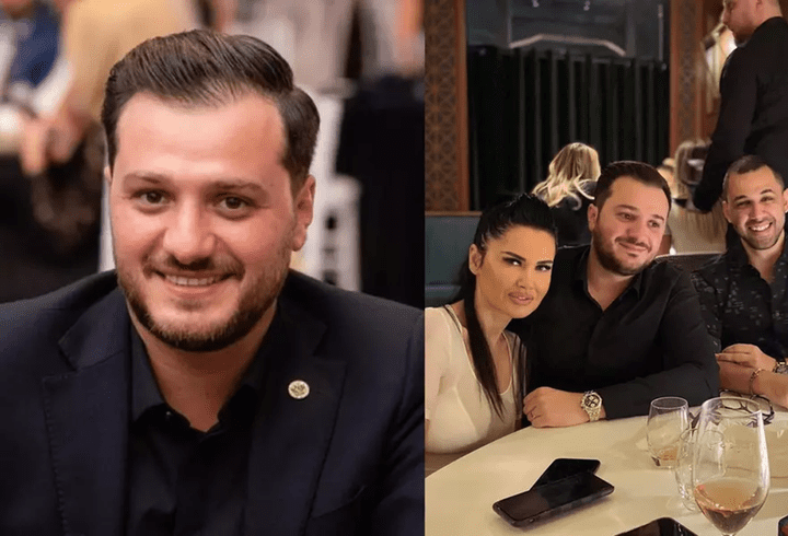 Kira Hagi, apariție elegantă la Opera Națională, la un eveniment. A purtat o rochie roșie, lungă până în pământ, și decoltată