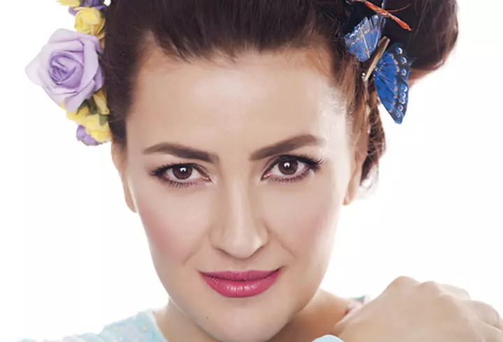 ANDREEA BERECLEANU, muză pentru designerul ADRIAN OIANU