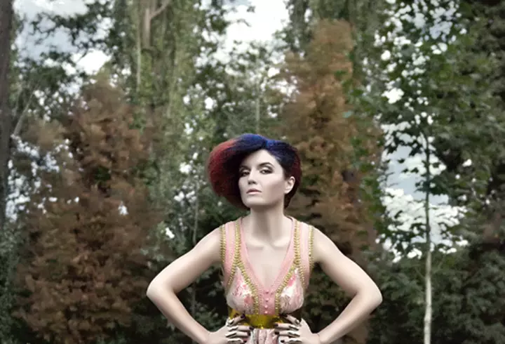 ANDREEA BERECLEANU, muză pentru designerul ADRIAN OIANU