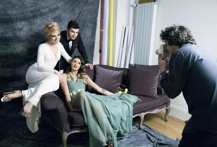 [FOTO] Anca şi Ştefan Lungu s-au cununat religios pe o insulă grecească