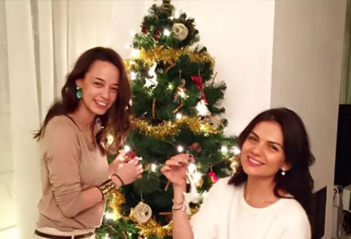 Florin Dumitrescu – Primul pictorial cu mezina familiei, Mia Victoria