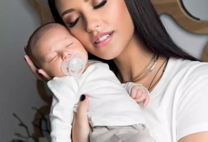 Florin Dumitrescu – Primul pictorial cu mezina familiei, Mia Victoria