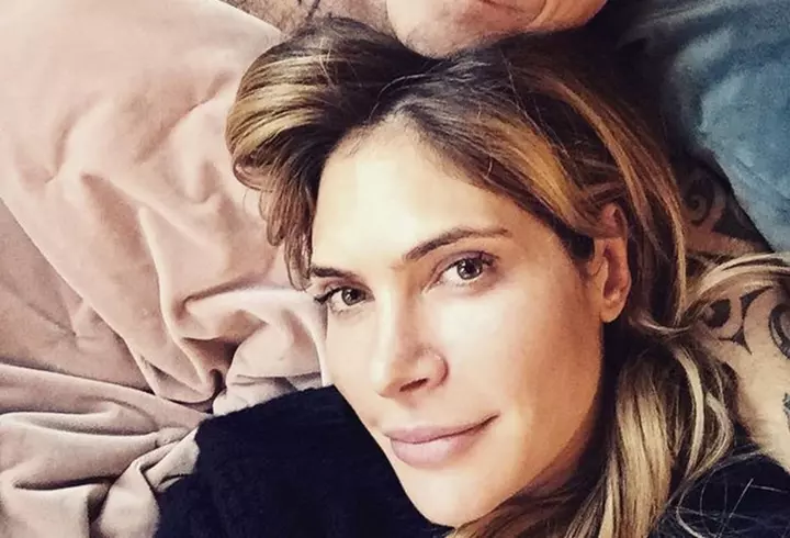 Anca Serea și-a botezat al cincilea copil