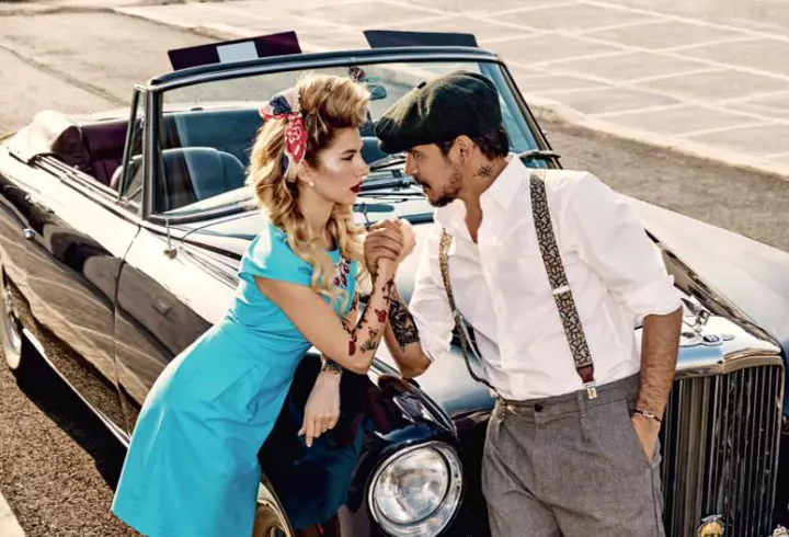 Laetiţia Casta s-a căsătorit în Corsica