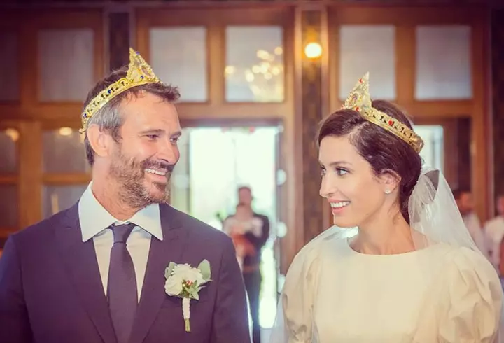 Antonia şi Alex Velea au fost naşi. Dominic şi Akim n-au lipsit de la petrecere