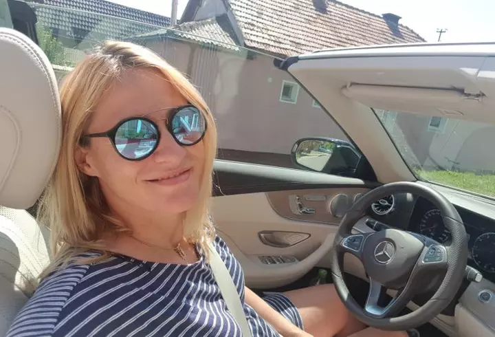 Prima imagine cu chipul fetiței lui Keo și a lui Misty. Micuța e tare simpatică: ”Cel mai dulce zâmbet”