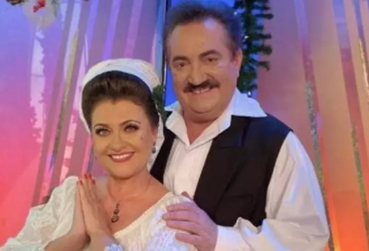 Primele imagini de la priveghiul lui Petrică Mîțu Stoian. Trupul său a fost depus la Ansamblul Folcloric „Maria Tănase”