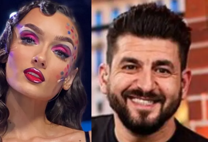 Anamaria Prodan s-a pozat în dormitor, într-un costum de baie minuscul