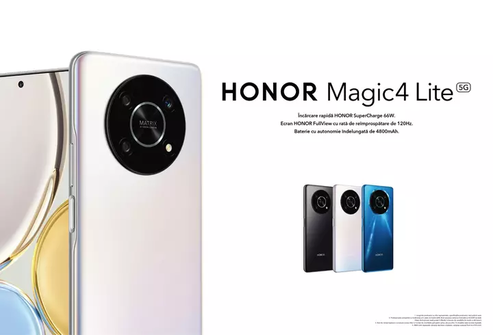 HONOR X8 – noul smartphone cu încărcare super rapidă! Ai nevoie de doar 10 minute și ești gata de distracție