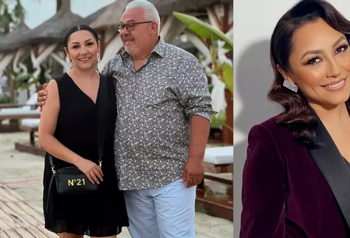 Adela Popescu a postat o imagine emoționantă cu tatăl ei. Doru Popescu și-a serbat ziua de naștere: „Te iubim”