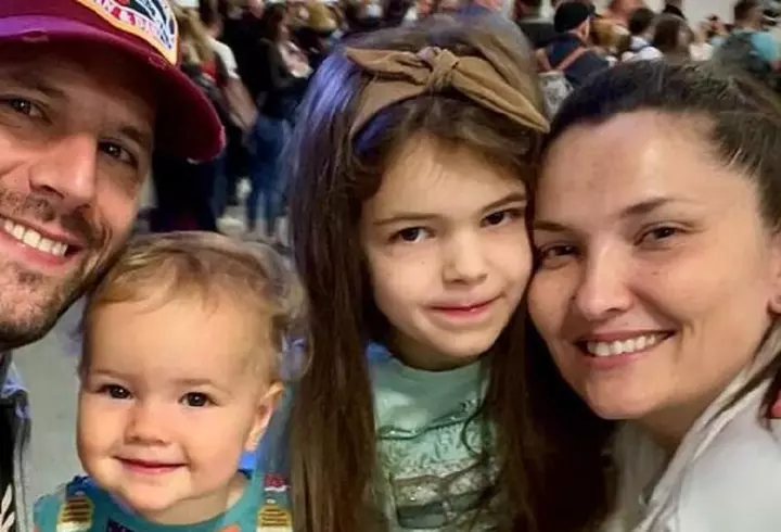 Cum arată fiica lui Augustin Viziru, la doi ani. Maria a apărut prima dată la TV: "Seamănă cu mama ei"