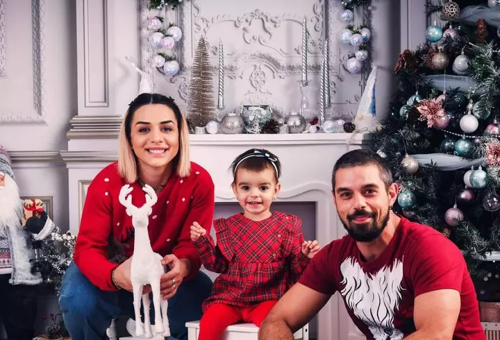 Cum arată fiica lui Augustin Viziru, la doi ani. Maria a apărut prima dată la TV: "Seamănă cu mama ei"