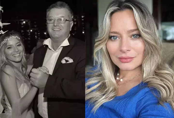 Cât costă rochia roz purtată de Andreea Antonescu la botezul fiicei sale. A avut două ținute superbe
