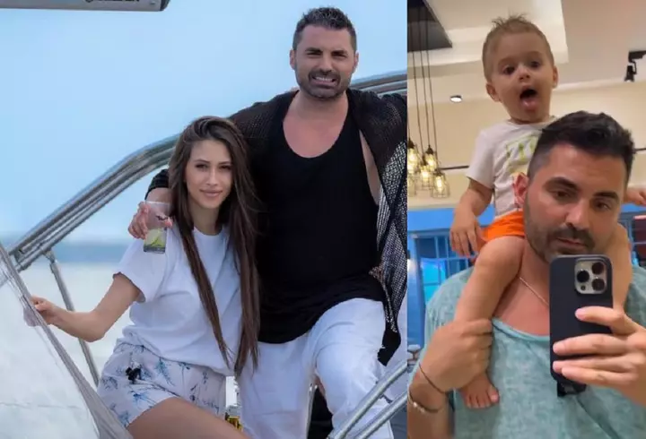 Ibrahim, fostul soț al Ralucăi Pastramă, s-a dus acasă la Pepe și le-a adus flori fiicelor lui, de Mărțișor: "În vizită la prințesele mele"