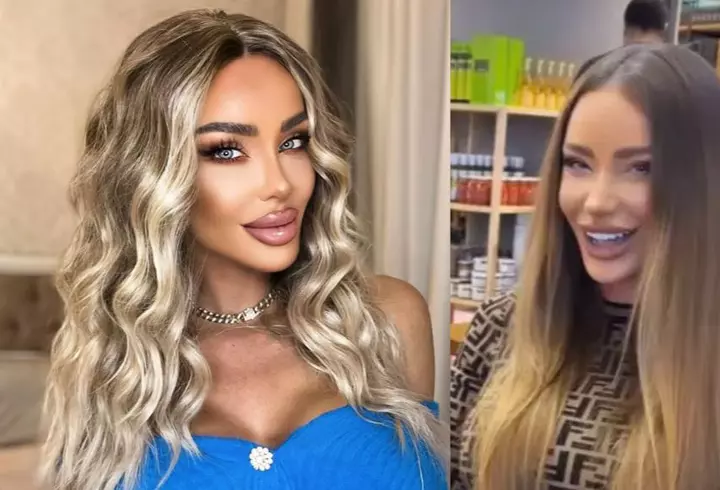 Bianca Drăgușanu, cu sânii la vedere într-o bluză transparentă și mulată. Vedeta a dezvăluit ultimele operații estetice pe care și le-a făcut