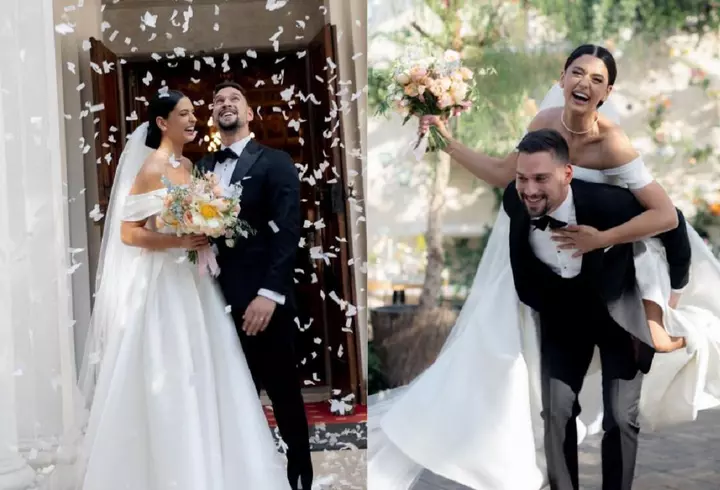Vlad Gherman și Cristina Ciobănașu s-au întâlnit și au stat împreună la Gala Premiilor TV Mania 2025. Cum s-au fotografiat cei doi foști iubiți