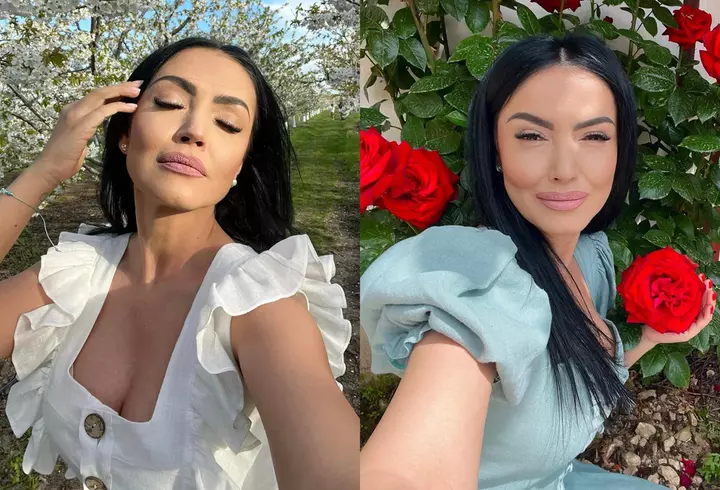 Ilona Brezoianu s-a căsătorit religios cu soțul ei, Andrei. Au avut un tort spectaculos, decor cu lămâi, iar actrița a purtat o rochie de mireasă deosebită