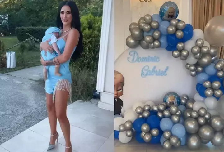Roxana Nemeș și Călin Hagima și-au botezat gemenii, Ania și Zain, în secret. Imagini de la petrecere: decor de lux cu sute de trandafiri și lumânări, ținute spectaculoase și meniu de cinci stele