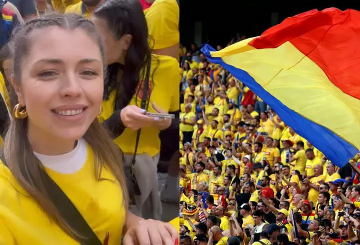 Kira Hagi, ipostaze romantice cu iubitul la meciul România-Olanda, de la EURO 2024. Imagini inedite cu fiica lui Gică Hagi