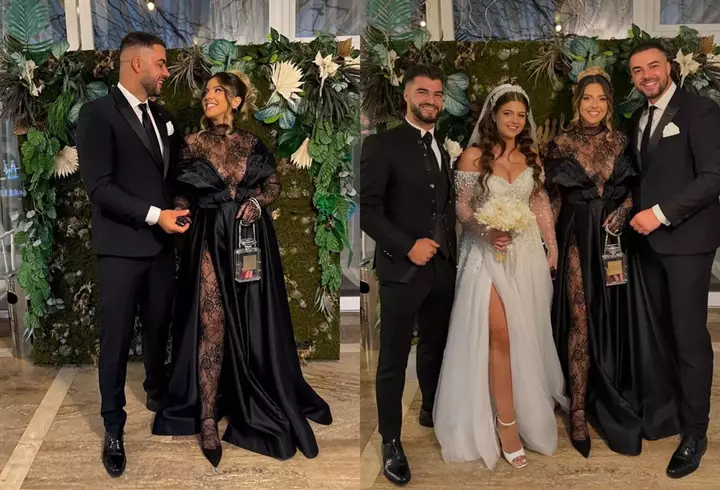 Kira Hagi, apariție elegantă la Opera Națională, la un eveniment. A purtat o rochie roșie, lungă până în pământ, și decoltată