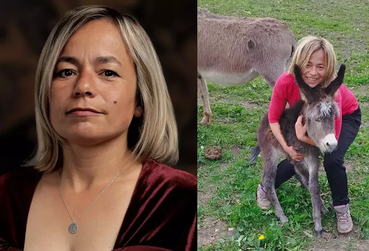 Imagini de la mormântul Fănicăi, prima soție a lui Florin Salam, la 16 ani după deces. Locul e plin de fotografii, icoane și lumânări