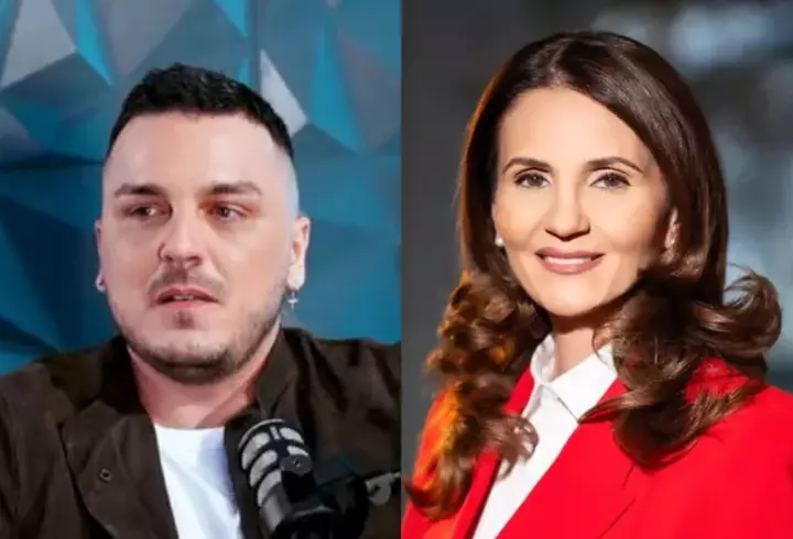 George Simion și Călin Georgescu, mitinguri separate la Alba Iulia. Liderul AUR, însoțit de soție și fiu, s-a plâns de atitudinea jandarmilor: „Nu respectă niște reguli”