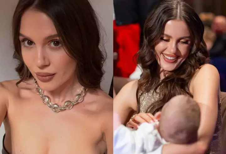 Roxana Nemeș și Călin Hagima și-au botezat gemenii, Ania și Zain, în secret. Imagini de la petrecere: decor de lux cu sute de trandafiri și lumânări, ținute spectaculoase și meniu de cinci stele