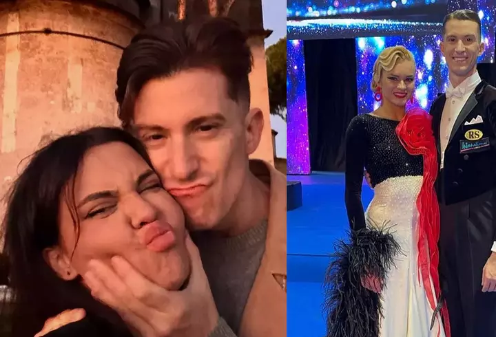 Rareș Cojoc, prima apariție la 6 zile de la anunțul divorțului de Andreea Popescu. Cum s-a afișat alături de partenera lui de dans, Andreea Matei