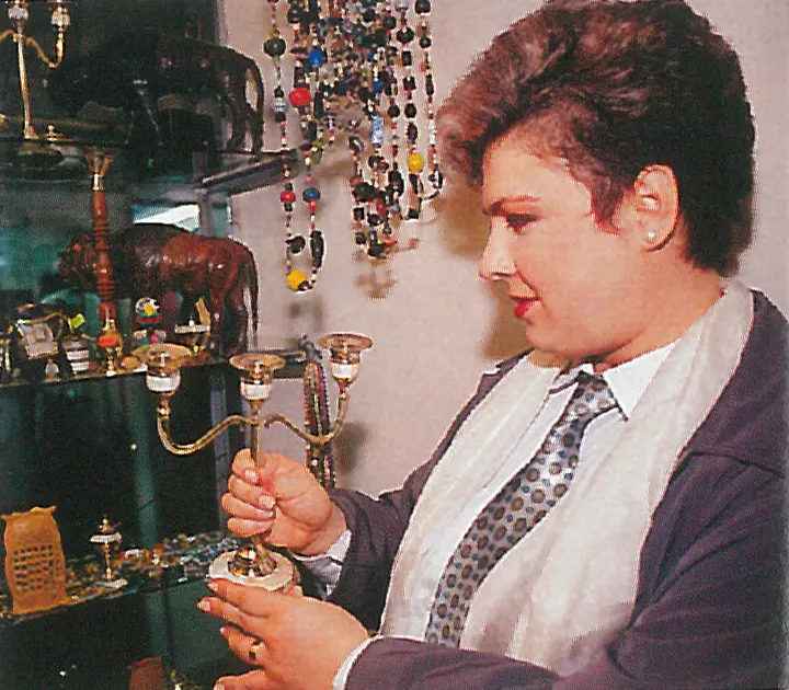 Teo Trandafir - la cumparaturi in 1998