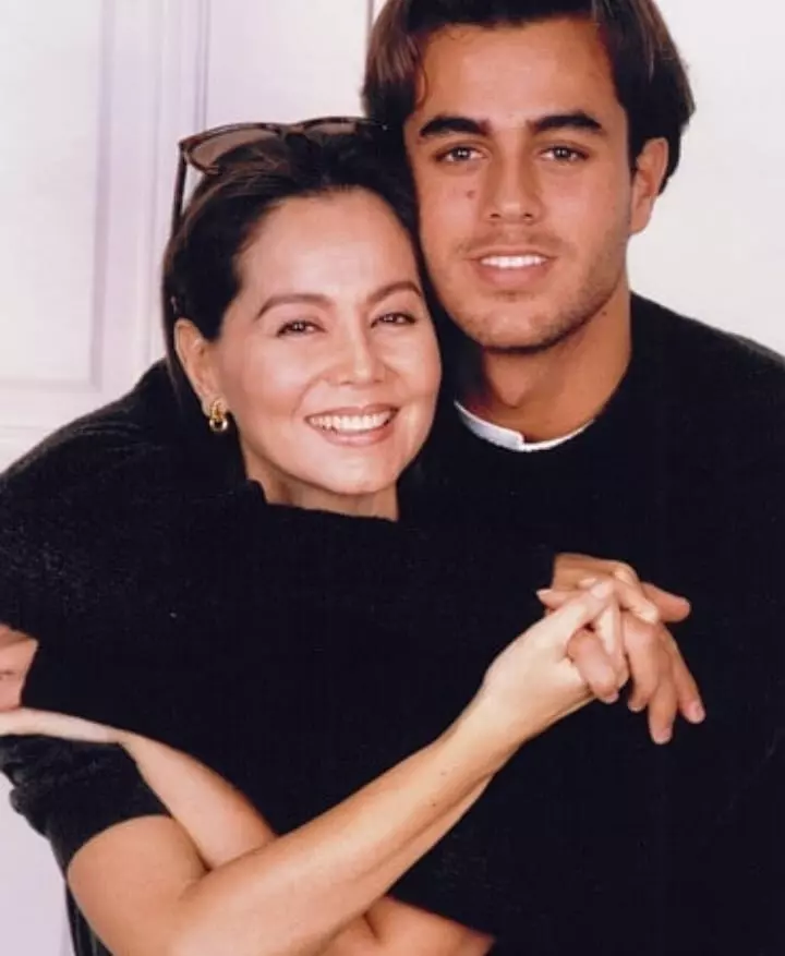 Enrique Iglesias și mama lui, Isabel Preysler