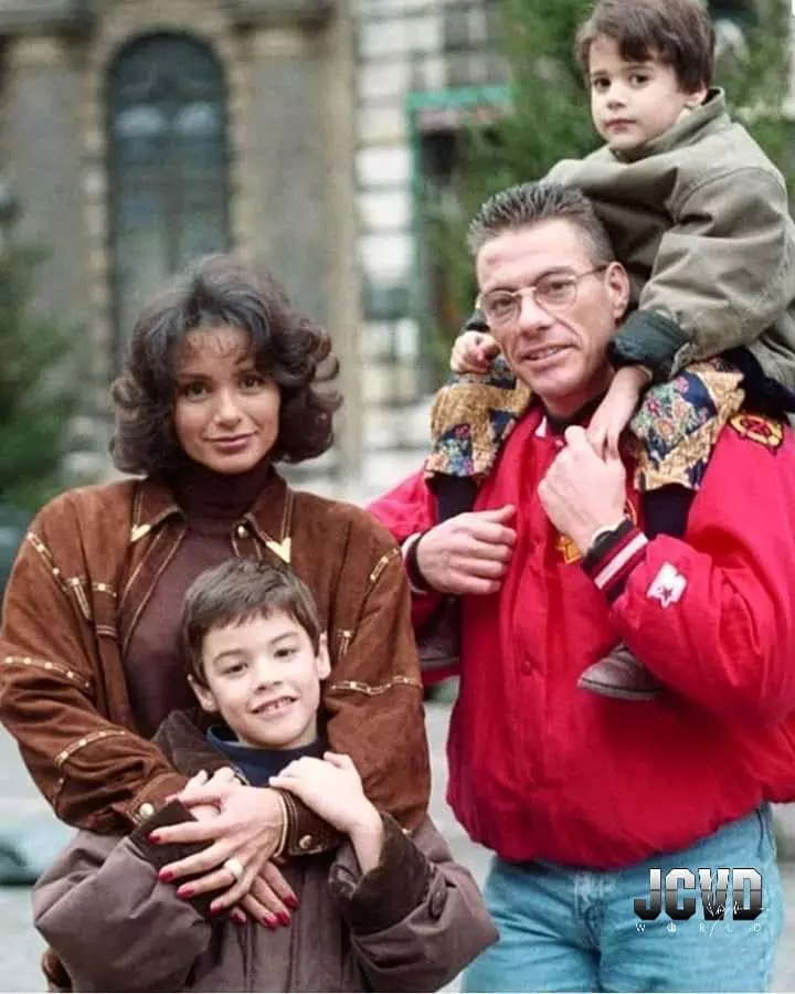 Jean Claude Van Damme, Gladys și copiii lor