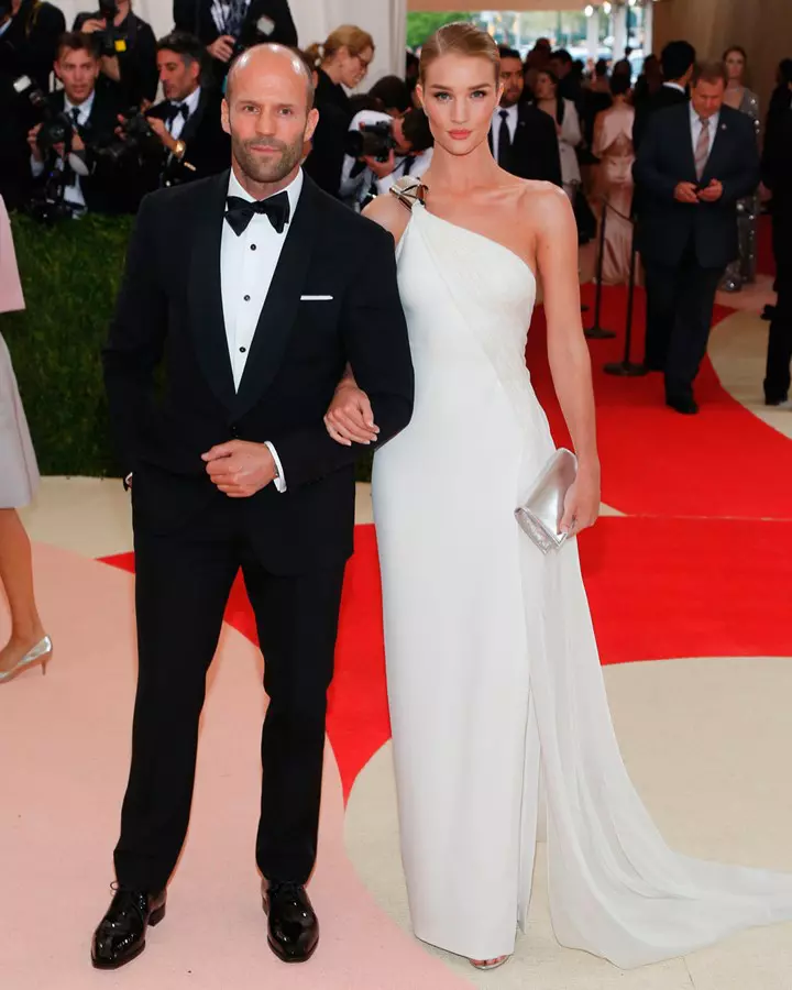 Jason Statham și Rosie Huntington-Whiteley, 2016